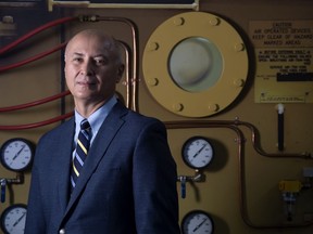 Bruce Power CEO and President Mike Rencheck at the company's visitors centre on Jan. 10, 2022.