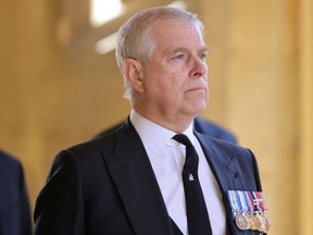 Britain's Prince Andrew, Duke of York.