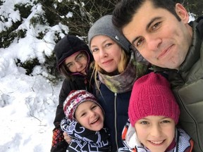 The Petkov family: Mom Linda McKenzie was born in Ottawa and now runs own bakery in Sofia, Bulgaria. Husband Kiril was minister of the economy before being elected prime minister. The youngest two of their daughters are still at home.