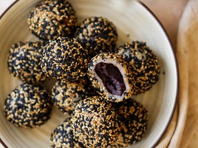 Fried sesame balls from Mooncakes and Milk Bread