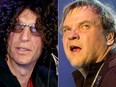 Howard Stern and Michael Aday, better known as Meatloaf.