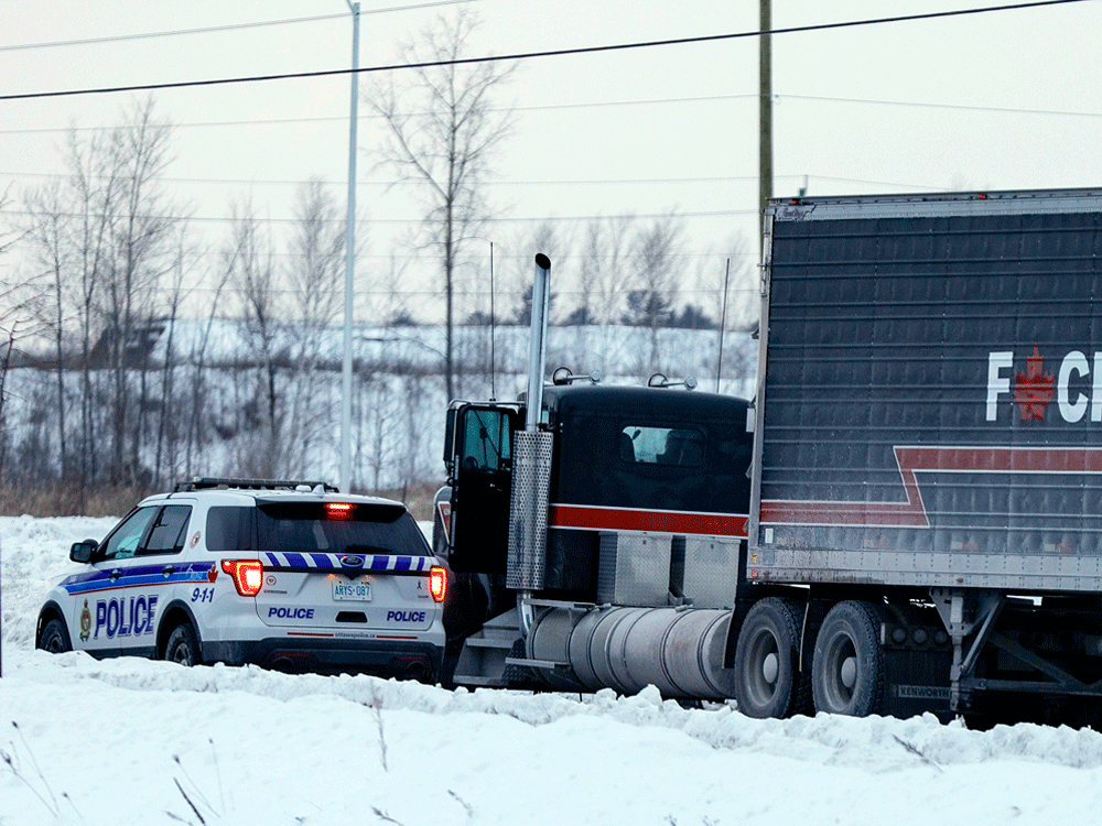 Parliamentary Security, Ottawa Police Prepare As Truckers' Protest ...