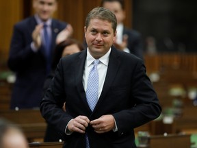 Former Conservative leader Andrew Scheer