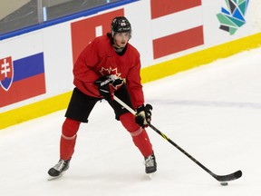 Canada’s best defenceman should be 19-year-old Owen Power, the first overall pick by the Sabres in 2021. Owen Power skates during a Team Canada practice ahead of the 2022 IIHF World Junior Championship at the Downtown Community Arena at Rogers Place in Edmonton, on Wednesday, Dec. 22, 2021.