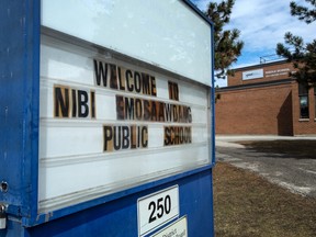 Sir John A MacDonald Public School in Brampton has been renamed Nibi Emosaawdang Public School.