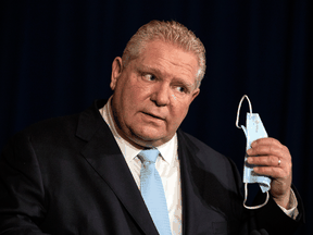 A judge rejected the request to file private charges against Ontario Premier Doug Ford, dismissing an Ottawa man's supporting evidence as lacking “any air of reality.”