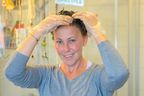 Shady lady. Some tips on pulling off the home hair dye.