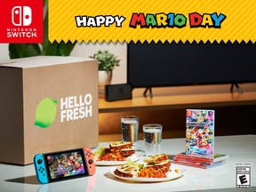 HelloFresh X Mario