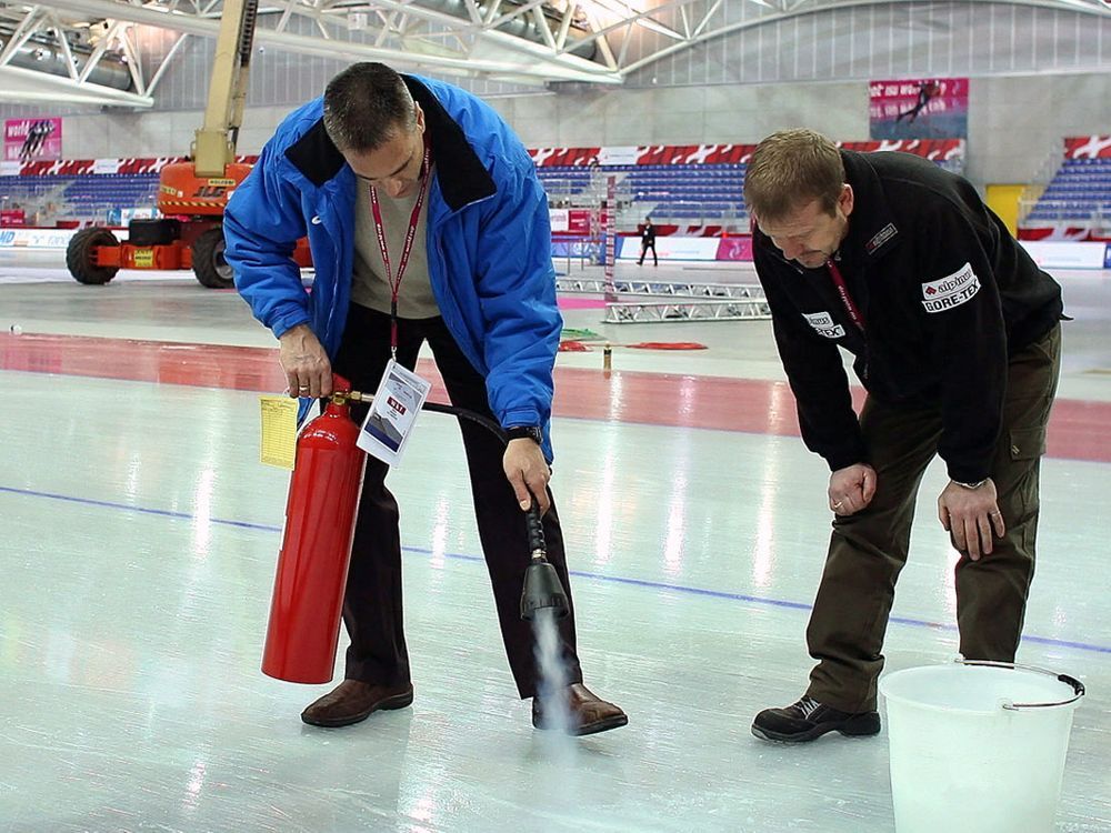 The magic touch: the ice maker behind Beijing's Olympic records ...