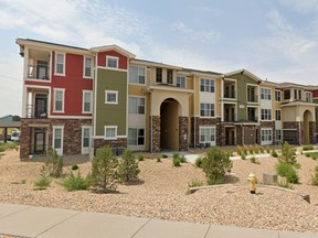 North Crossings apartment complex in Commerce City.