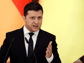Ukraine President Volodymyr Zelenskiy: "They are trying to frighten us by yet again naming a date for the start of military action."