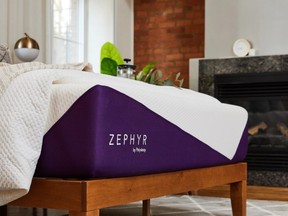 Meet the Zephyr. Polysleep's most fancy mattress.