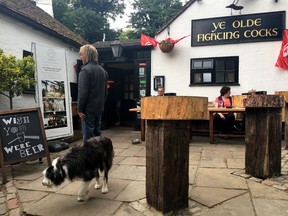 Ye Olde Fighting Cocks is a pub near the River Ver, in the historic city of St. Albans.