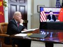 US-Präsident Joe Biden wird am Freitag seinen chinesischen Amtskollegen Xi Jinping warnen, dass er damit konfrontiert wird 