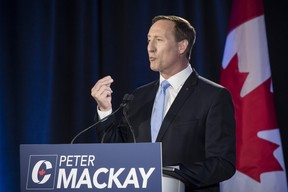 Peter MacKay kandidierte 2020 für die Führung der Konservativen. THE CANADIAN PRESS/Tijana Martin