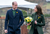 Britain’s Prince William is pictured on Tuesday with Catherine, the Duchess of Cambridge. A new Research Co. poll found that William is far more popular among Canadians than his brother Harry. William scored a 58 per cent approval rating with Canada, as compared to 50 per cent for Harry, and 44 per cent for his wife Meghan.