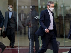 Iran's chief nuclear negotiator Ali Bagheri Kani leaves Coburg Palace, the venue of the Joint Comprehensive Plan of Action, in Vienna March 11.