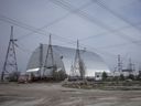 Foto de archivo de la planta de energía nuclear de Chernobyl en Chernobyl, Ucrania, el 5 de abril de 2017.  REUTERS/Gleb Garanich