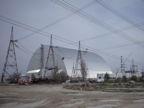 File photo of Chernobyl nuclear power plant, in Chernobyl, Ukraine, April 5, 2017. REUTERS/Gleb Garanich