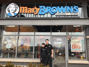 Boka and Mira Gao, owner of Mary Brown’s Ellesmere Scarborough, ON. Picture provided by Mary Brown’s, the presenting sponsor of CFA’s Franchise Canada Show Toronto on March 26-27, 2022.
