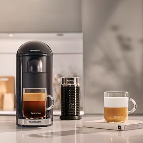Since its launch in 1986, Nespresso’s signature one-touch brewing system has become renowned for delivering top quality beverages in seconds. Photo by Nespresso