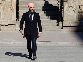 New Democratic Party leader Jagmeet Singh arrives at a news conference to announce a new deal with the Liberals in Ottawa, Ontario, Canada March 22, 2022. REUTERS/Patrick Doyle