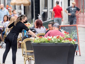 Altes Montreal, in Quebec.  DIE KANADISCHE PRESSE/Graham Hughes