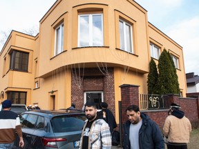 The Gurdwara Sri Guru Singh Sabha temple in the suburbs of Warsaw.