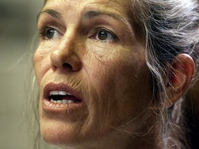 Leslie Van Houten listens during her parole hearing in Corona, California, June 28, 2002. On Tuesday, March 29, 2022, California Governor Gavin Newsom said the 72-year-old "currently poses an unreasonable danger to society if released from prison at this time," in his parole review, the Associated Press reported.