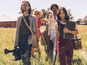 On location: X features filmmakers within the film.