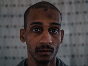 El Shafee Elsheikh in a detention center in Rumeilan, Syria, on Aug. 4, 2019.