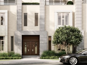 Deer Park Crossing, a brand-new luxe townhouse development offers the unparalleled convenience of the city and the serene beauty of Mother Nature. SUPPLIED