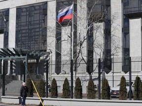 The Russian Embassy in Ottawa.