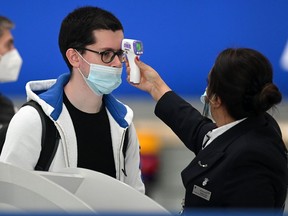 The airlines said they also will not require the use of masks at boarding gates or elsewhere in airports.