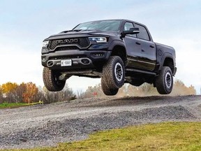Canadians love a gas-guzzlers. The 2021 Ram TRX is billed as “the most powerful street-legal half-ton truck to ever roam the earth.”