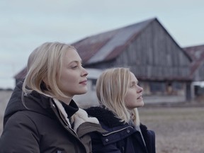 From left, Sarah Gadon and Alison Pill in All My Puny Sorrows.