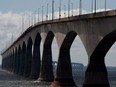 File photo of the Confederation Bridge that connects P.E.I. to New Brunswick.