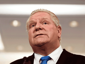 Is Doug Ford a Liberal kind of guy who knows that people like to be bought with their own money, or is he the leader whose government called eliminating the deficit “a moral imperative”?