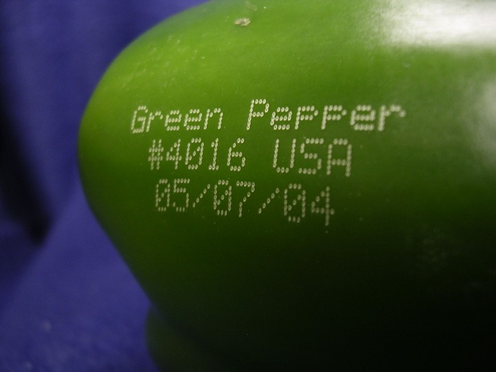 Consumers looked upon laser labelling of produce with a wary eye.