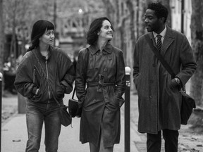 From left, Lucie Zhang, Noémie Merlant and Makita Samba in Paris, 13th District.