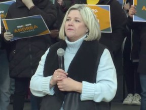 Ontario NDP Leader Andrea Horwath announces that an NDP government in Ontario will deliver Universal Mental Health Care