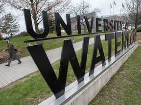 The University of Waterloo campus in Waterloo, Ontario.