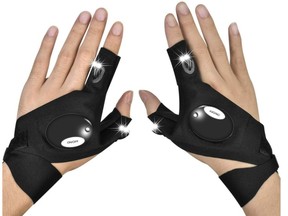 LED gloves to shed light on any task or activity.