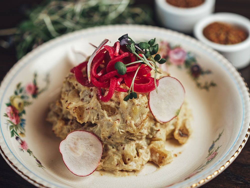 Cuisinez ceci : Salade de pommes de terre à la moutarde de Crave de Only in Saskatchewan