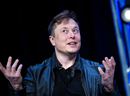 In this file photo taken on March 9, 2020 Elon Musk, founder of SpaceX, speaks during the Satellite 2020 at the Washington Convention Center in Washington, DC. / PHOTO BY BRENDAN SMIALOWSKI/AFP VIA GETTY IMAGES