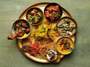 Punjabi thali