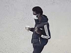 London police say they believe this unidentified man “has information” about the killing of Lynda Marques, a 30-year-old nurse and mom gunned down outside her posh townhouse in London, Ontario.