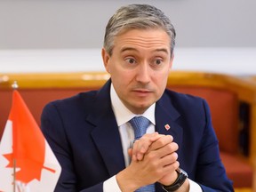 Innovation Minister François-Philippe Champagne