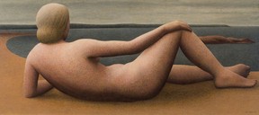 Alex Coville’s Coastal Figure