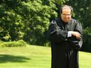 Then U.S. supreme court justice Antonin Scalia, shown outside the White House in June 2006, famously warned his new clerks: “If I ever discover that you have betrayed the confidences of what goes on in these chambers, I will do everything in my power to ruin your career